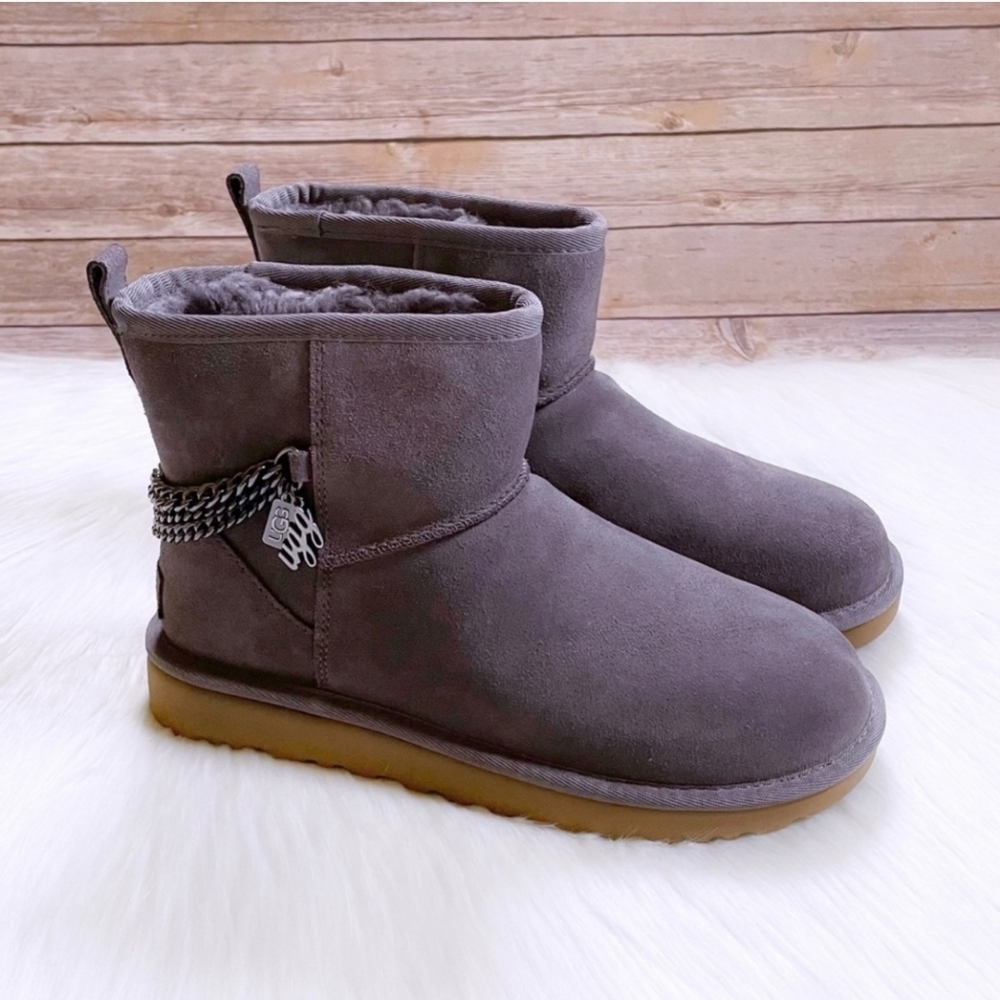Grey UGG boots